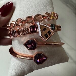 BP Gem Society Holiday Bracelet Stack 💜